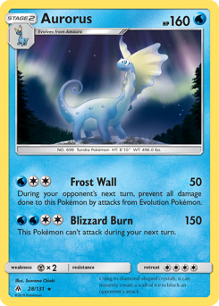 Aurorus #28 Aurorus - Forbidden Light - #28 - Pokemon TCG card