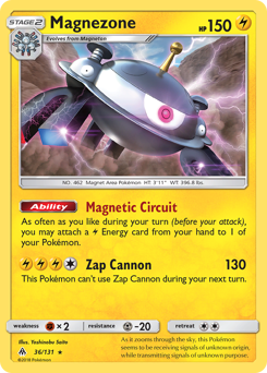 Magnezone #36 Magnezone - Forbidden Light - #36 - Pokemon TCG card