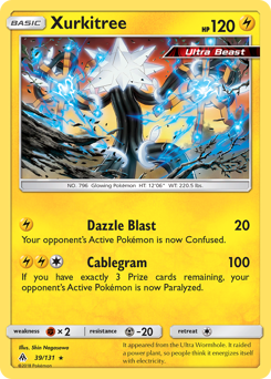 Xurkitree #39 Xurkitree - Forbidden Light - #39 - Pokemon TCG card