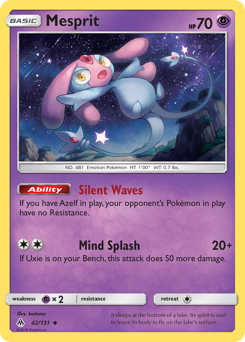 Mesprit #42 Mesprit - Forbidden Light - #42 - Pokemon TCG card