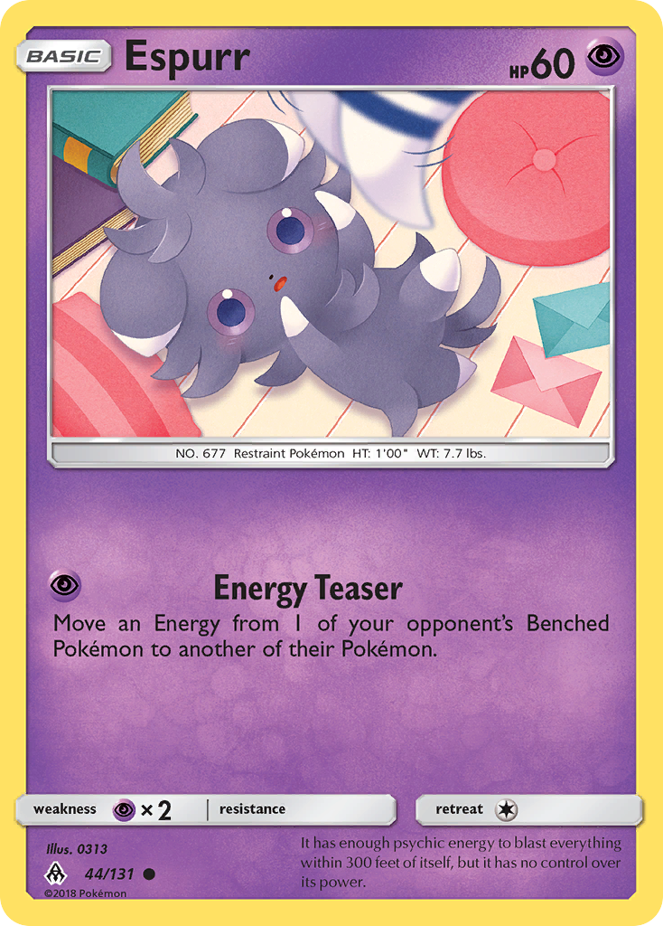 Espurr - Forbidden Light - #44 - Pokemon TCG card