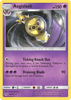 Aegislash - Forbidden Light - #49 - Pokemon TCG card