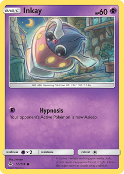 Inkay #50 Inkay - Forbidden Light - #50 - Pokemon TCG card