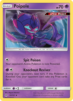 Poipole #55 Poipole - Forbidden Light - #55 - Pokemon TCG card