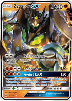 Zygarde-GX #73 Zygarde-GX - Forbidden Light - #73 - Pokemon TCG card