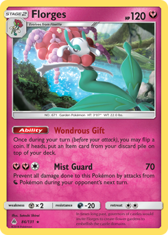 Florges #86 Florges - Forbidden Light - #86 - Pokemon TCG card