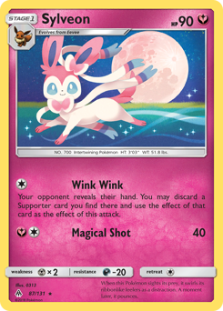 Sylveon #87 Sylveon - Forbidden Light - #87 - Pokemon TCG card