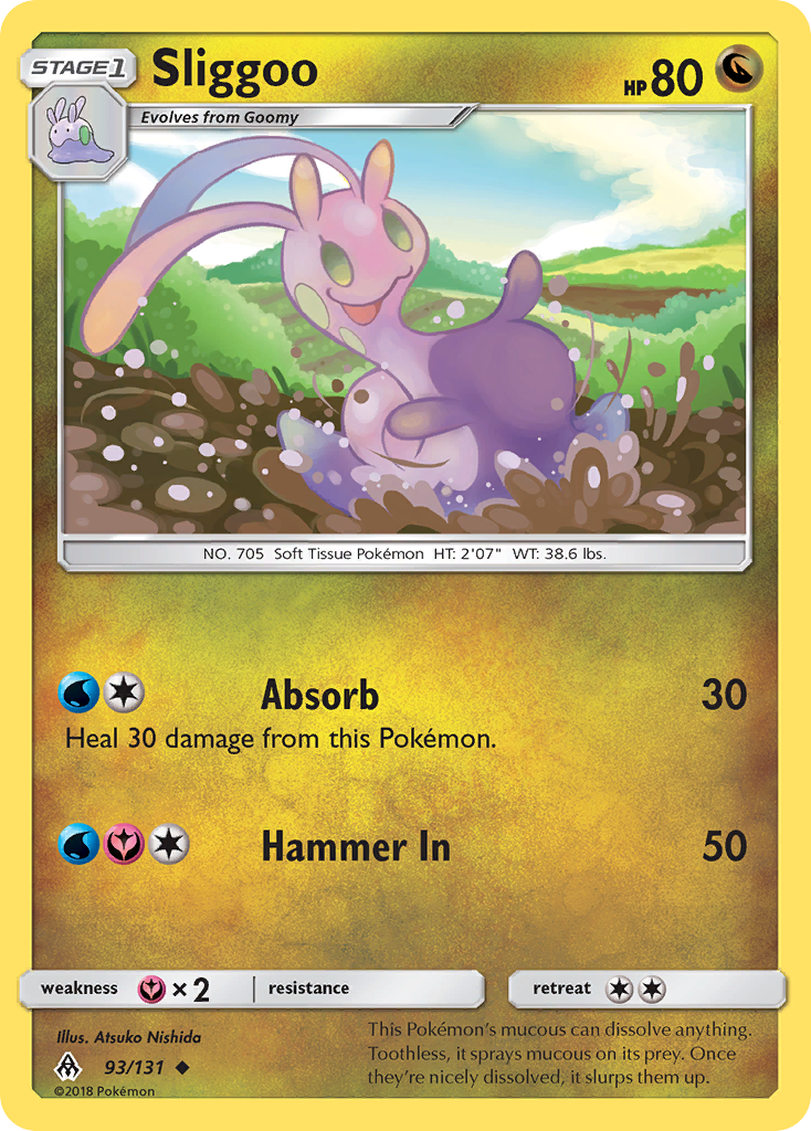 Sliggoo - Forbidden Light - #93 - Pokemon TCG card