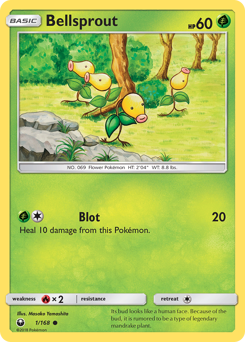 Bellsprout - Celestial Storm - #1 - Pokemon TCG card