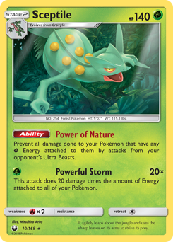 Sceptile - Celestial Storm - #10 - Pokemon TCG card