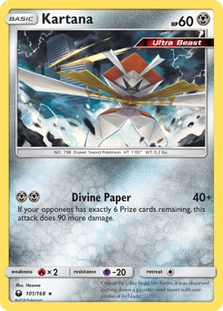 Kartana #101 Kartana - Celestial Storm - #101 - Pokemon TCG card