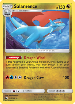 Salamence #106 Salamence - Celestial Storm - #106 - Pokemon TCG card