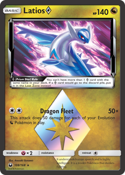 Latios ◇ #108 Latios ◇ - Celestial Storm - #108 - Pokemon TCG card