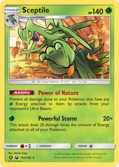 Sceptile - Celestial Storm - #10a - Pokemon TCG card