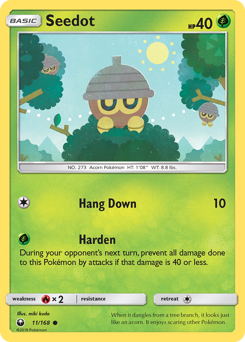 Seedot - Celestial Storm - #11 - Pokemon TCG card