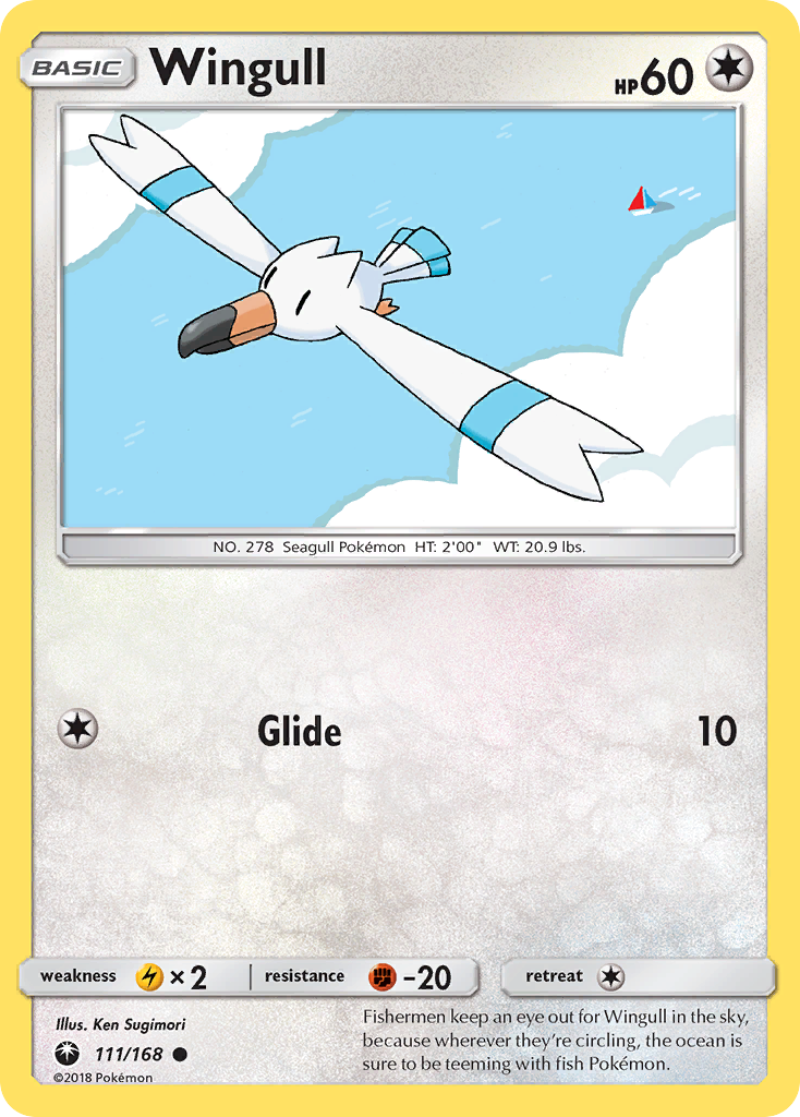 Wingull - Celestial Storm - #111 - Pokemon TCG card