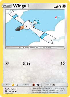 Wingull - Celestial Storm - #111 - Pokemon TCG card