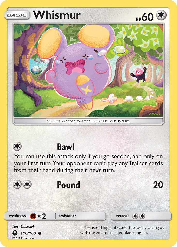 Whismur - Celestial Storm - #116 - Pokemon TCG card