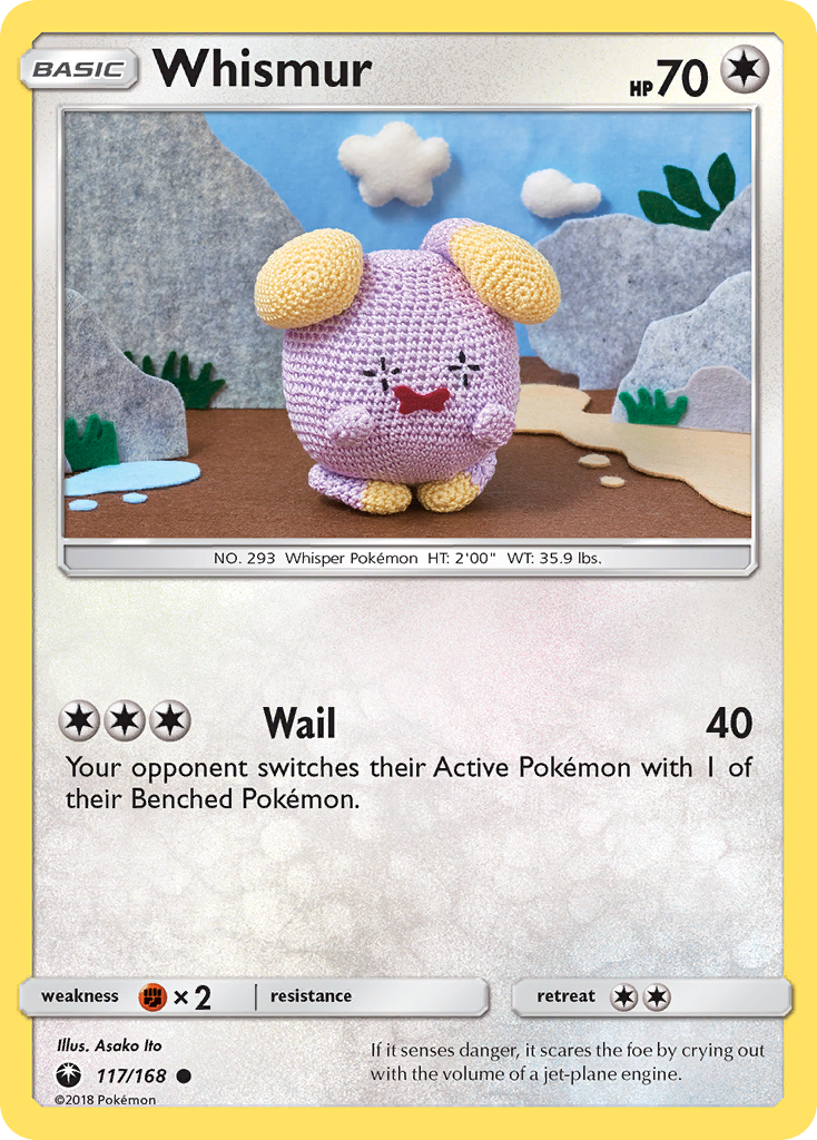 Whismur - Celestial Storm - #117 - Pokemon TCG card