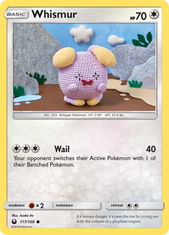 Whismur #117 Whismur - Celestial Storm - #117 - Pokemon TCG card