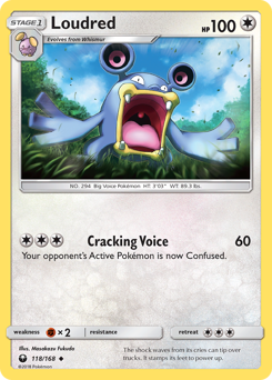 Loudred #118 Loudred - Celestial Storm - #118 - Pokemon TCG card