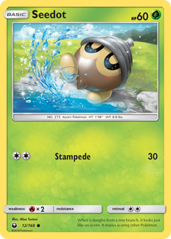 Seedot - Celestial Storm - #12 - Pokemon TCG card