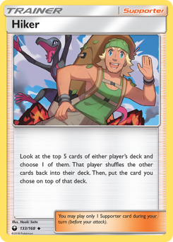 Hiker - Celestial Storm - #133 - Pokemon TCG card