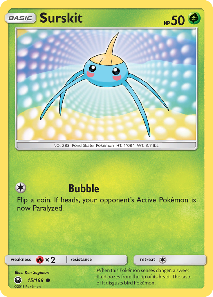 Surskit - Celestial Storm - #15 - Pokemon TCG card