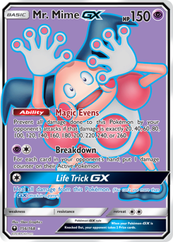 Mr. Mime-GX #156 Mr. Mime-GX - Celestial Storm - #156 - Pokemon TCG card