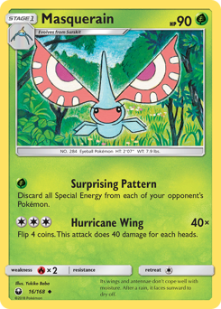 Masquerain #16 Masquerain - Celestial Storm - #16 - Pokemon TCG card