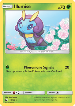 Illumise #18 Illumise - Celestial Storm - #18 - Pokemon TCG card