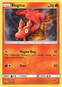 Slugma - Celestial Storm - #23 - Pokemon TCG card