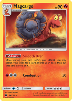 Magcargo #24 Magcargo - Celestial Storm - #24 - Pokemon TCG card