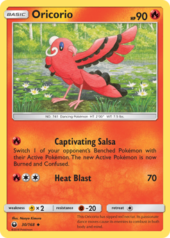 Oricorio - Celestial Storm - #30 - Pokemon TCG card