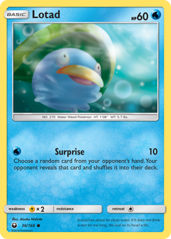 Lotad #36 Lotad - Celestial Storm - #36 - Pokemon TCG card