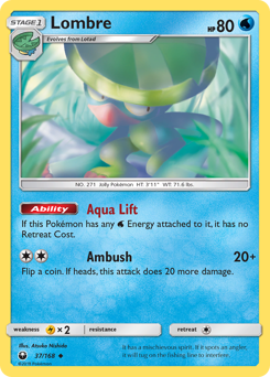 Lombre - Celestial Storm - #37 - Pokemon TCG card