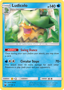 Ludicolo - Celestial Storm - #38 - Pokemon TCG card