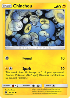 Chinchou #49 Chinchou - Celestial Storm - #49 - Pokemon TCG card