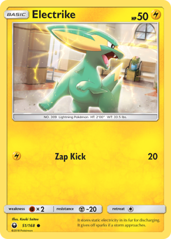 Electrike - Celestial Storm - #51 - Pokemon TCG card