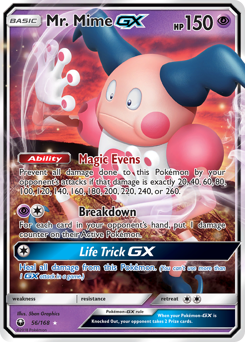 Mr. Mime-GX #56 Mr. Mime-GX - Celestial Storm - #56 - Pokemon TCG card