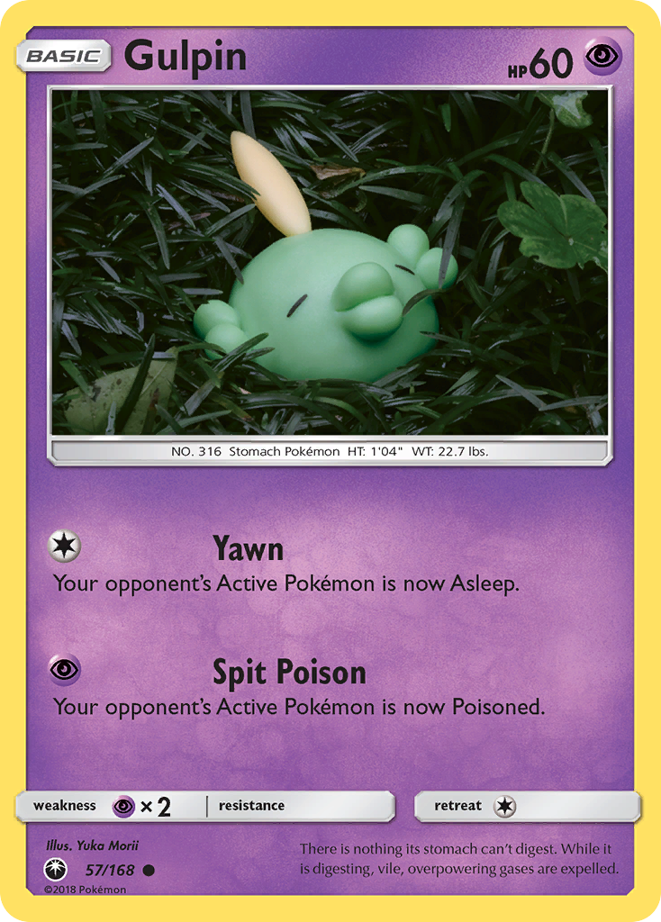 Gulpin - Celestial Storm - #57 - Pokemon TCG card