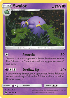 Swalot #58 Swalot - Celestial Storm - #58 - Pokemon TCG card