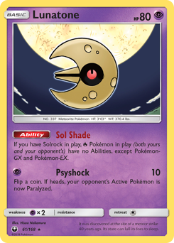 Lunatone #61 Lunatone - Celestial Storm - #61 - Pokemon TCG card