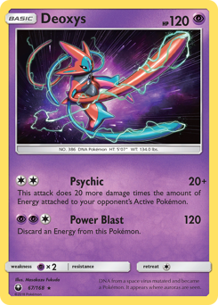 Deoxys #67 Deoxys - Celestial Storm - #67 - Pokemon TCG card