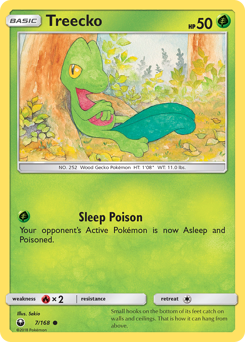 Treecko #7 Treecko - Celestial Storm - #7 - Pokemon TCG card