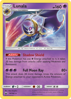 Lunala #70 Lunala - Celestial Storm - #70 - Pokemon TCG card