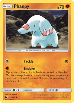Phanpy - Celestial Storm - #72 - Pokemon TCG card