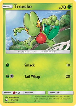 Treecko #8 Treecko - Celestial Storm - #8 - Pokemon TCG card