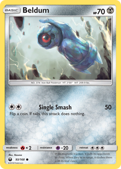Beldum - Celestial Storm - #93 - Pokemon TCG card