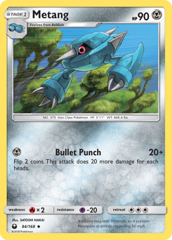 Metang - Celestial Storm - #94 - Pokemon TCG card